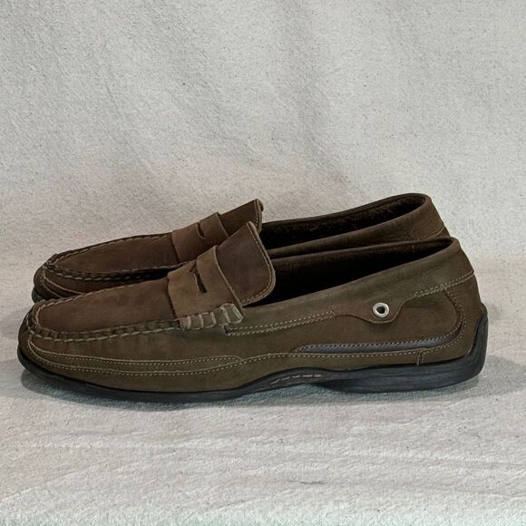 Bass Penny Mocs Mens Size 9.5M - Picture 4 of 16